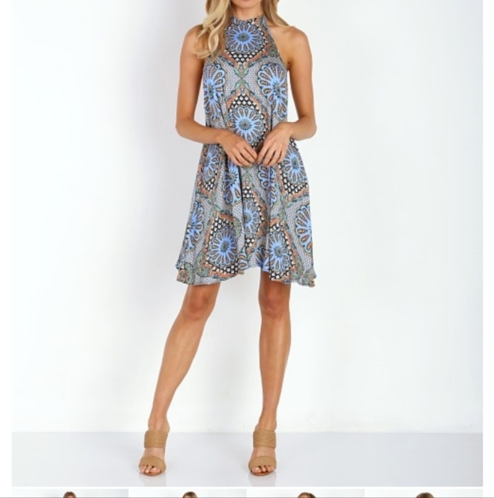 MinkPink Halter Dress